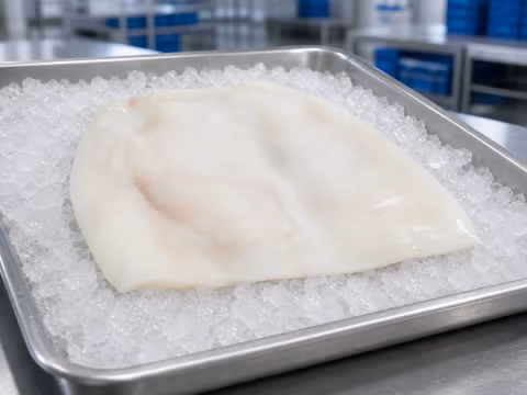 Filete de calamar gigante